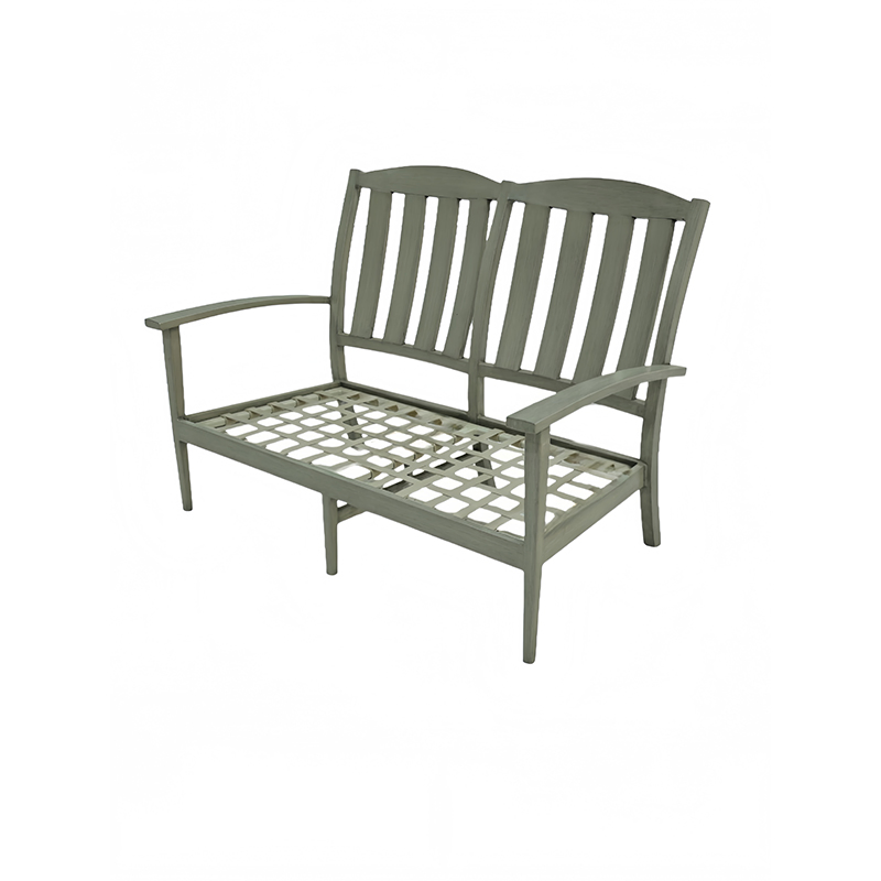 Factory Wholesale Home Patio Garden Loveseat Set Aluminum Outdoor Furniture Hotel Waterproof Luxury Rope Sofa