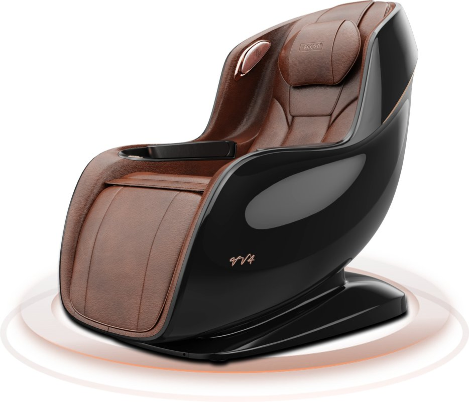 Full Body Relax Recliner with Heating Compress Back Relaxation Premium PU Leather Stress Relief Fatigue Relieve for Home SPA Salon Office Electric Massage Chair