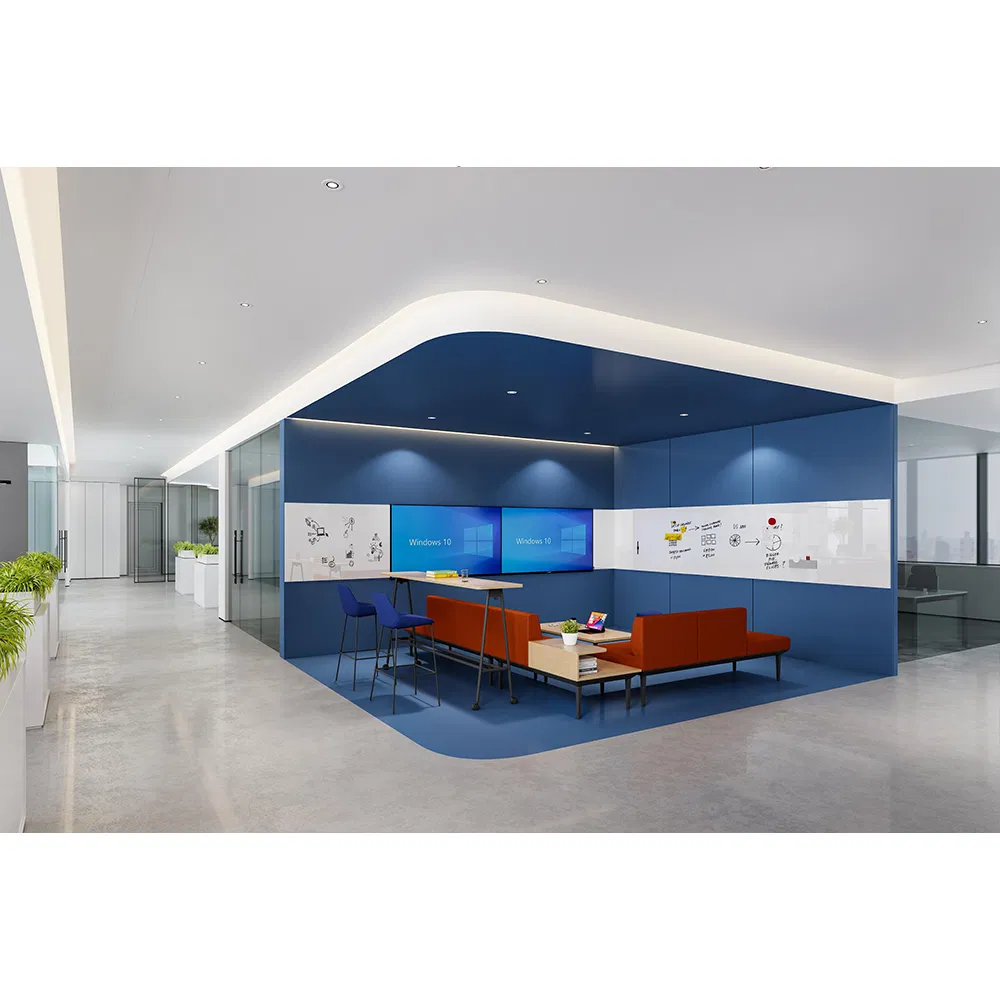 High Quality Commercial Furniture Reception Lounge Comfortable Corner Office Sofas Durable Sectional Fabric Sofa Set