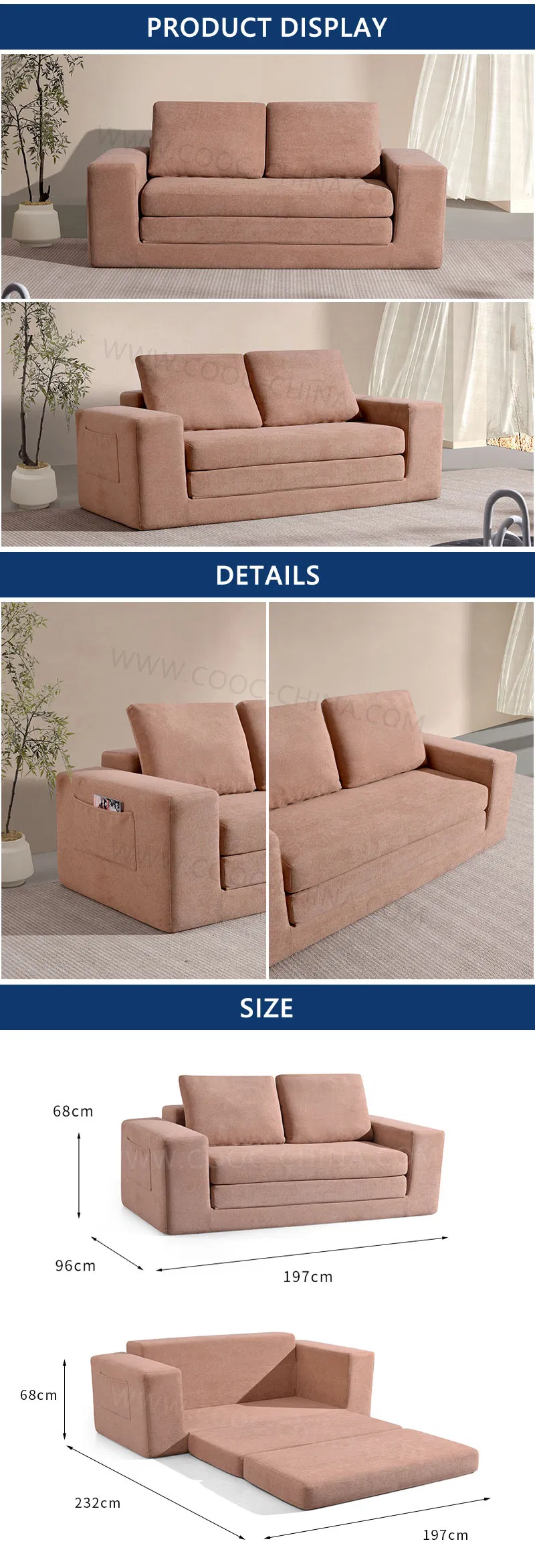 Sofa Bed Dimensions