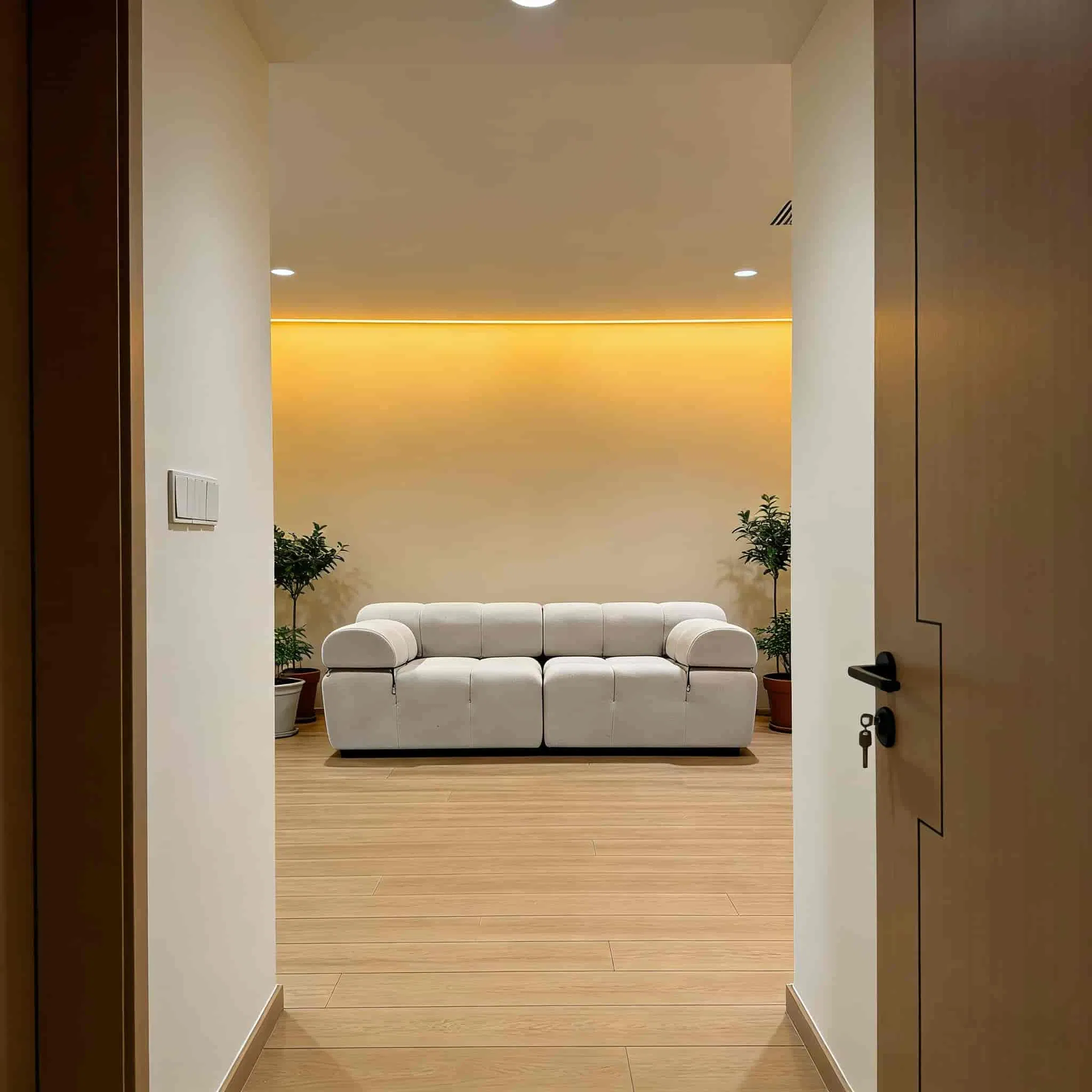 High Quality Nordic Wholesale Modular Compressed Sofa Living Room Furniture