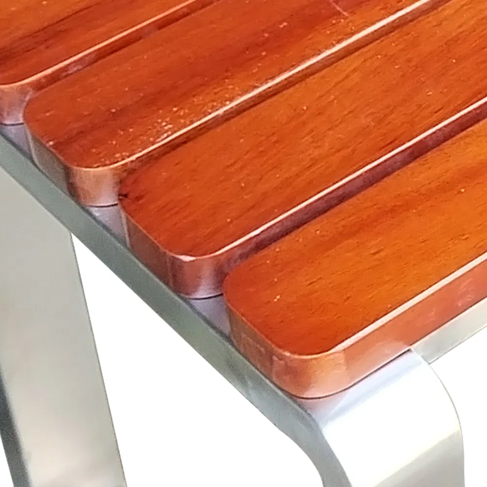 Custom Color Metal Public Yard Garden Bench Seats Outdoor Park Bench Heavy Duty Park Bench