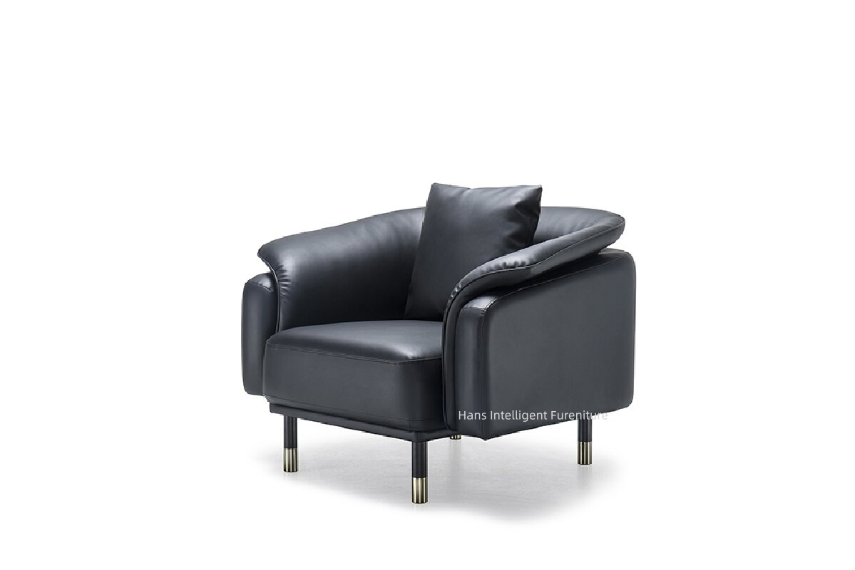 Sleek Design High Quality Leather Loveseat for Home Decor