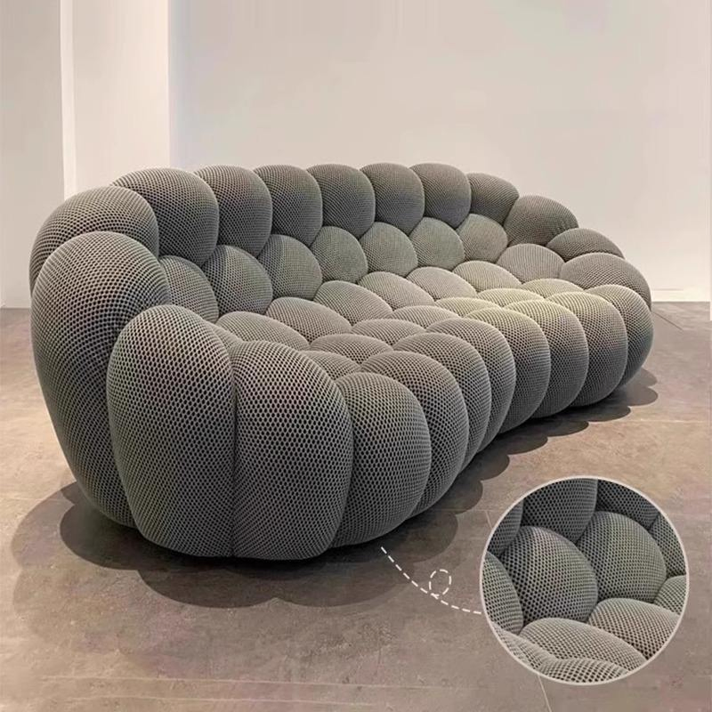 Sponge Foam Compressed Sofa Sectional Corner Modular Design for Living Room Sofa in Box Home Furniture with Compressible Feature and Velvet Upholstered Section