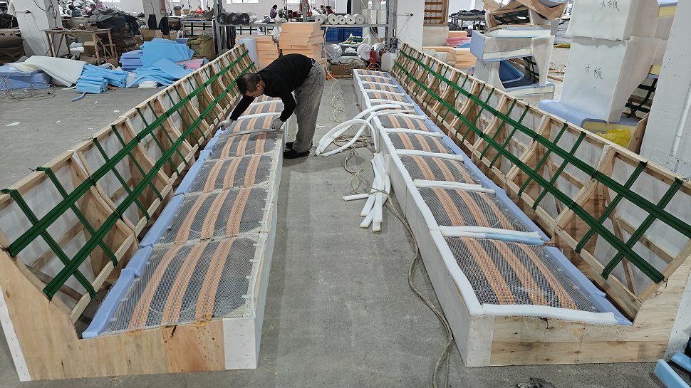 Priming process for furniture surface preparation