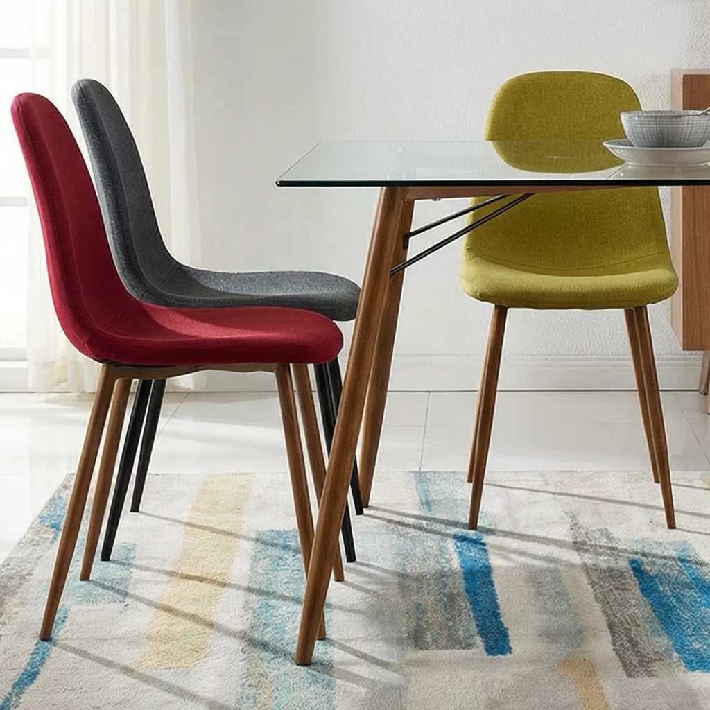 Traditional Saddle Leather Wingback Chair with Tall Back and Elegant Silhouette