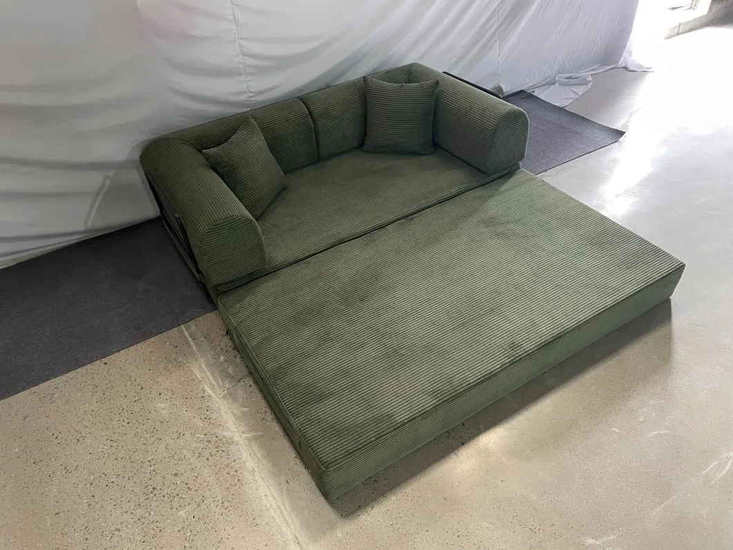 Compact Studio Compressed Apartment Loveseat Sleeper