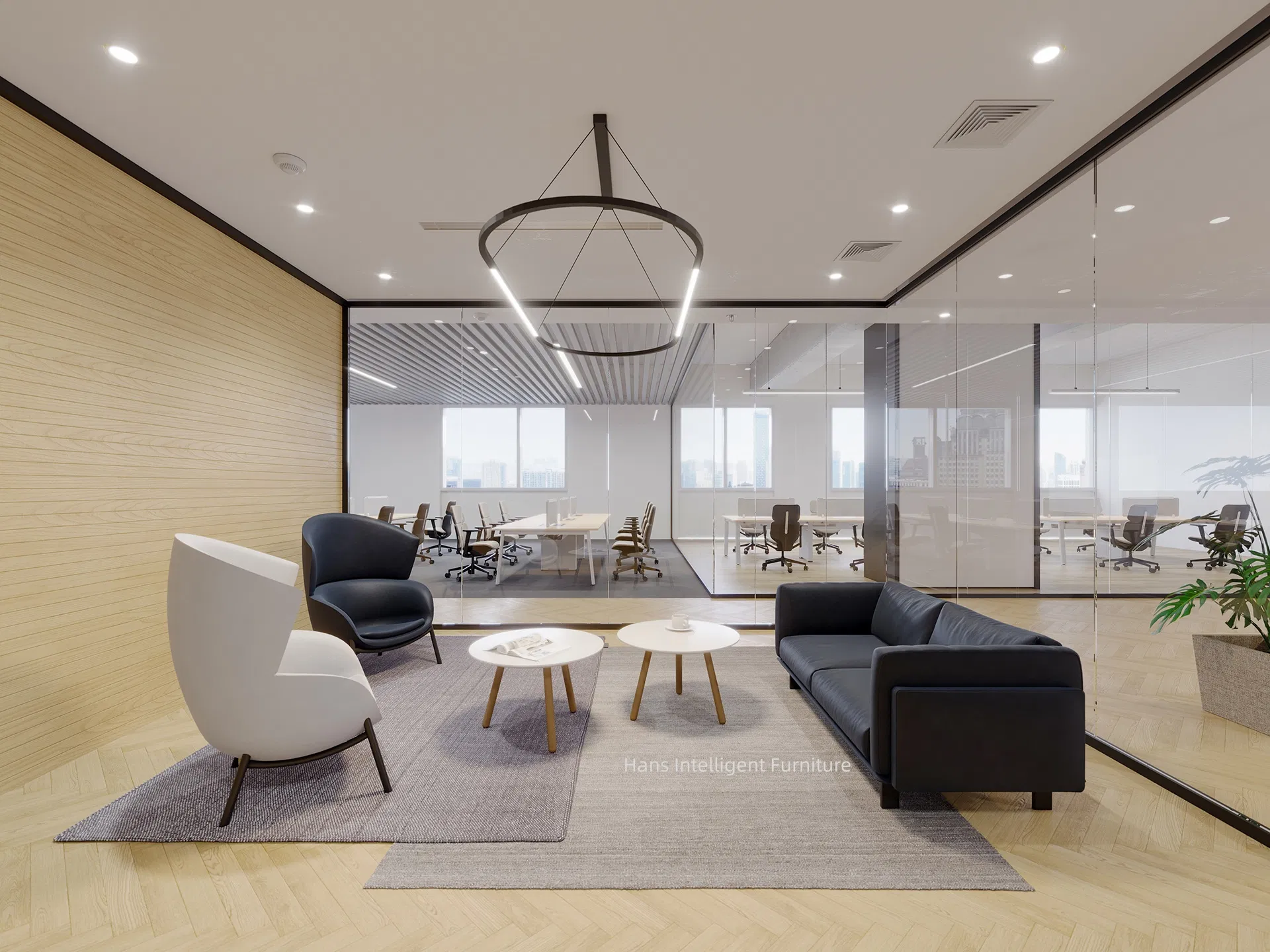 Sleek Design High Quality Leather Loveseat for Home Decor