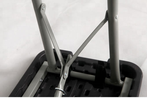 6FT White Plastic Portable Folding Bench for Outdoor Dining for Garden Picnic Camping