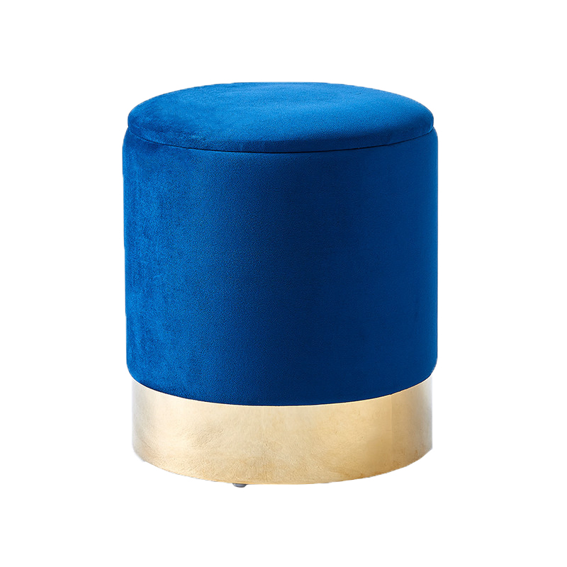 16 Inch Pouf Velvet Pouf Living Room Ottomans Door Entrance Seating