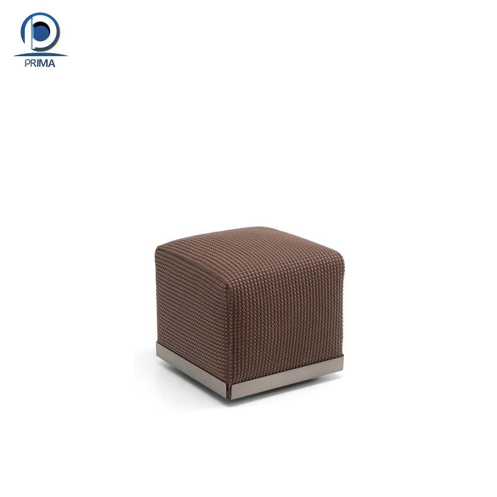 Prima Modern Upholstered Ottoman - Multi - Shaped Accent Pouf for Living Room