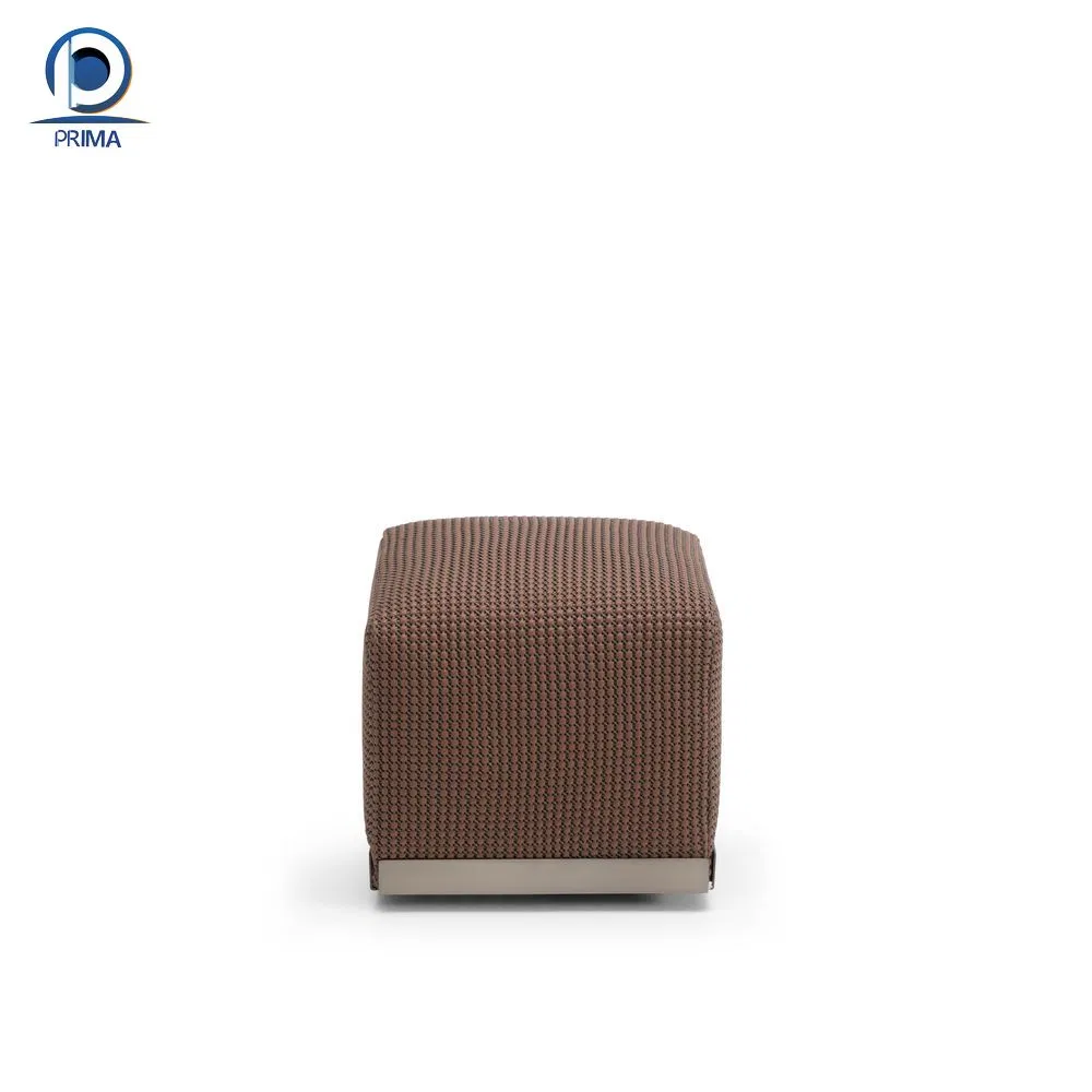 Prima Modern Upholstered Ottoman - Multi - Shaped Accent Pouf for Living Room