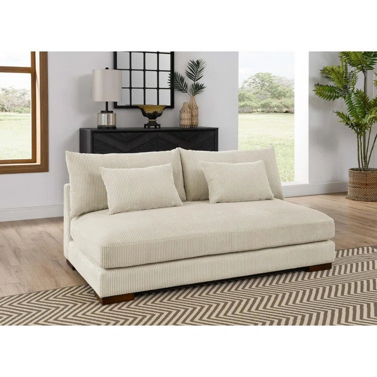 Home Living Room 2 Seater Double-Sofa Wholesale Furniture Fabric Loveseat