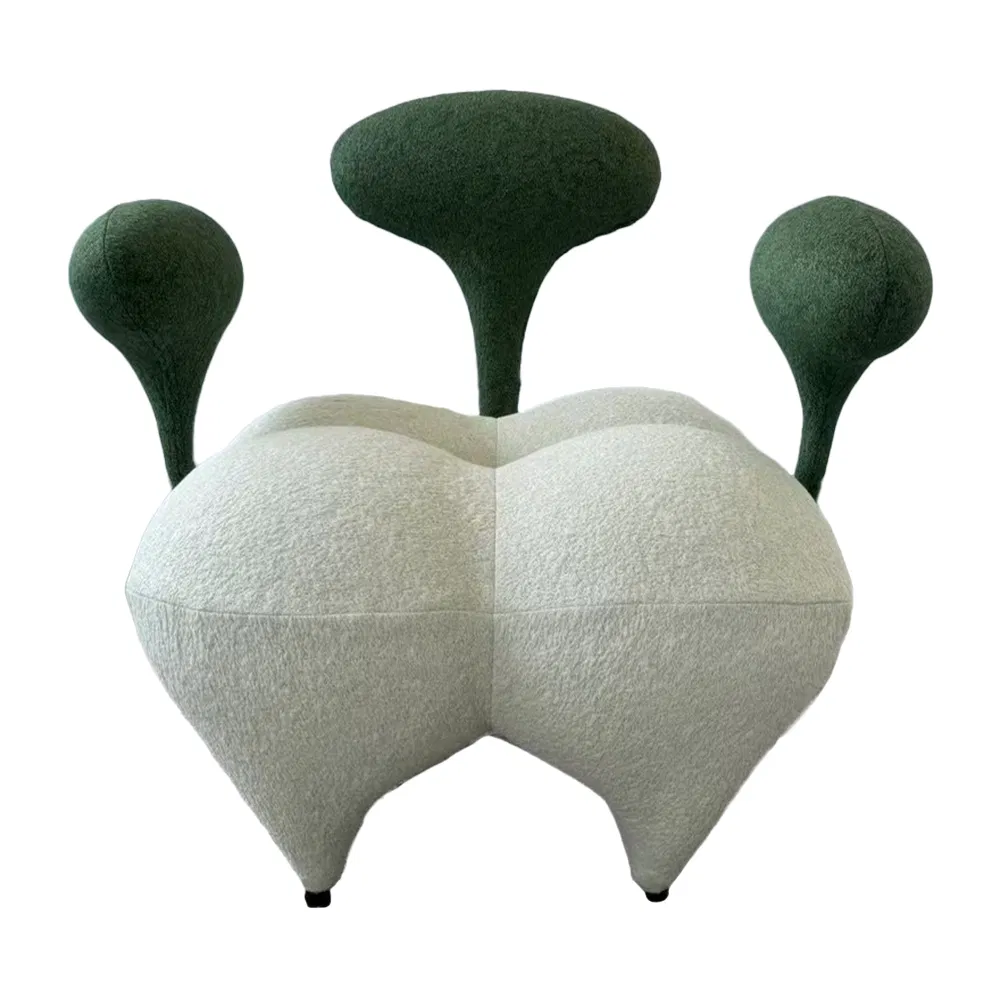 Green Magic Balloon Wingback Chair Living Room Comfy Inflatable Looks Lounge Chair Modern Stylish Hotel Lobby Chair Furniture