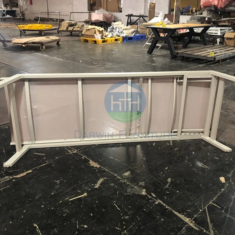 Chaise longue de plage pliante en aluminium moderne de Foshan, mobilier d'extérieur