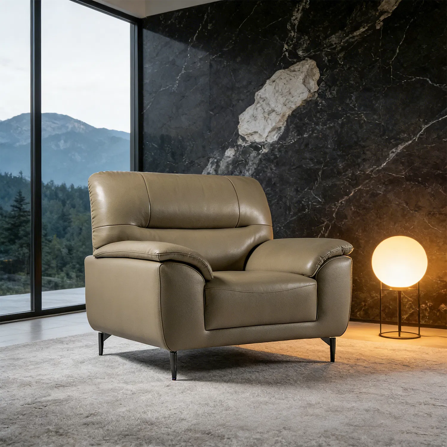 Leather Sofa Detail 1