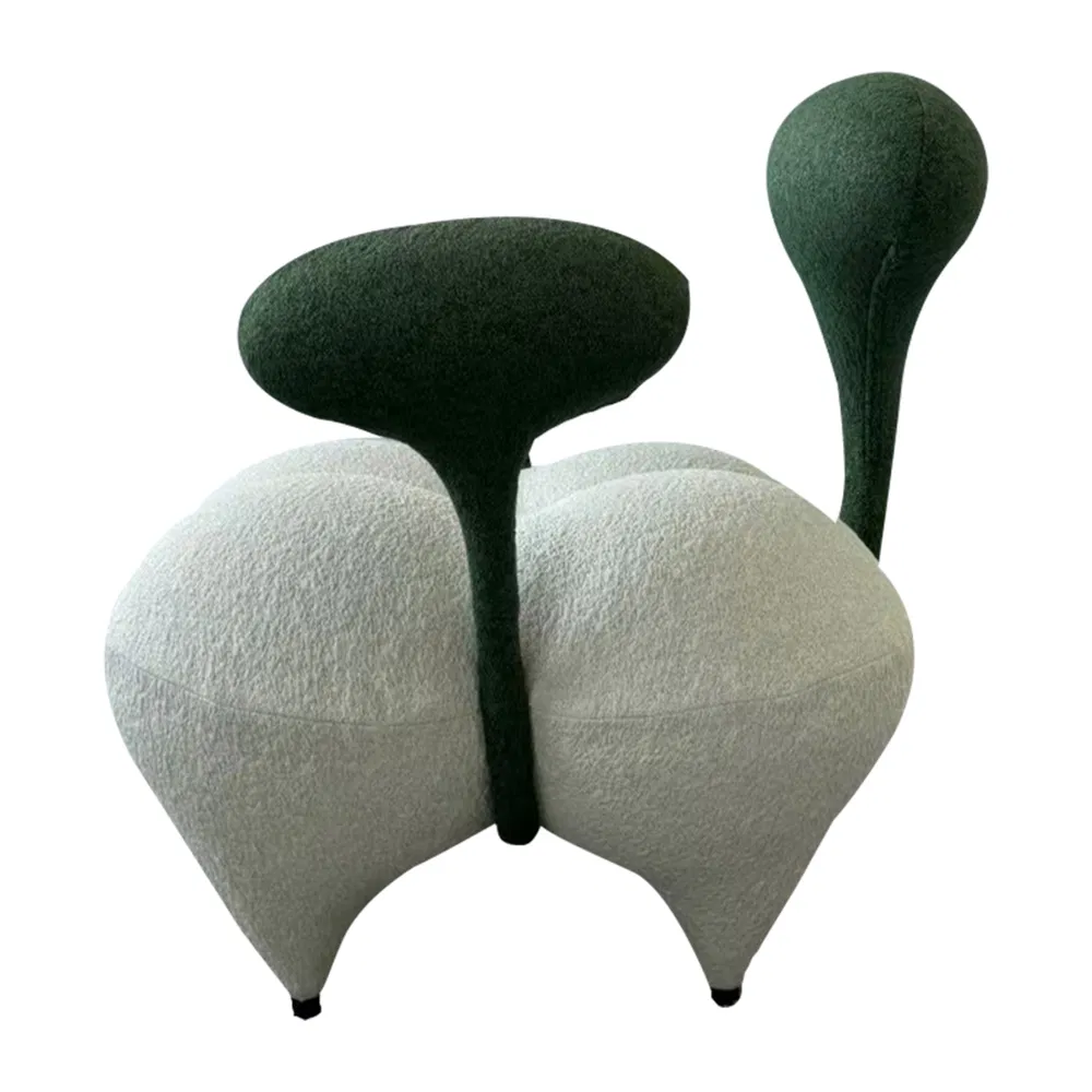 Green Magic Balloon Wingback Chair Living Room Comfy Inflatable Looks Lounge Chair Modern Stylish Hotel Lobby Chair Furniture