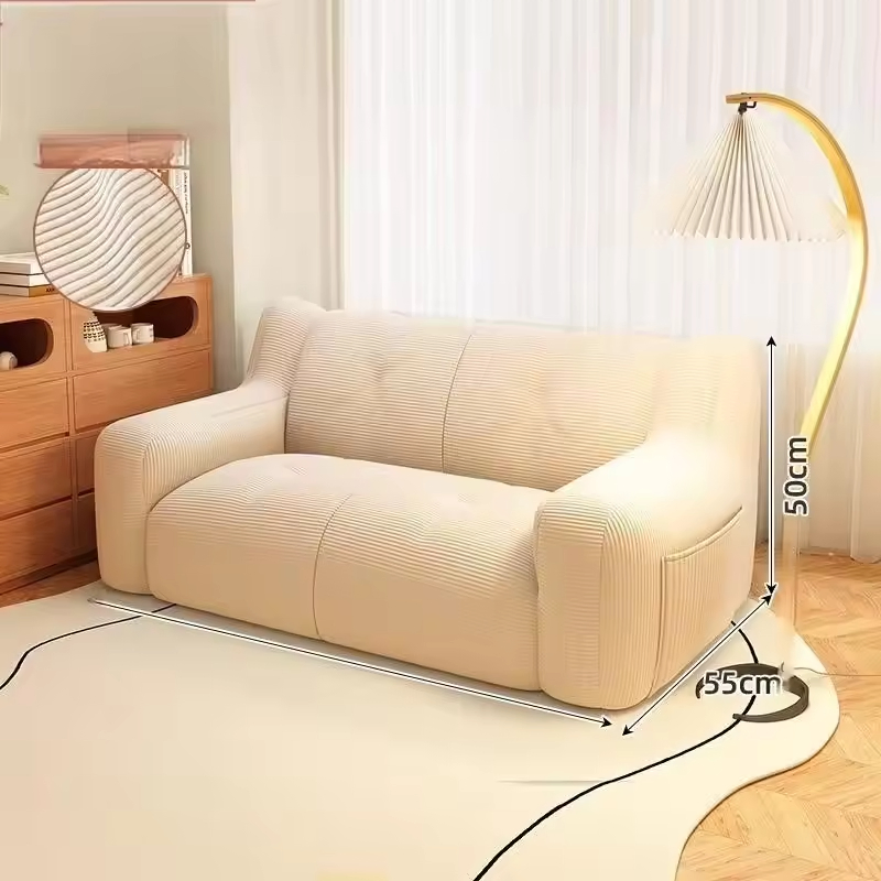 Low Freight Cost Box Packed Compressible Sponge Loveseat 25kg