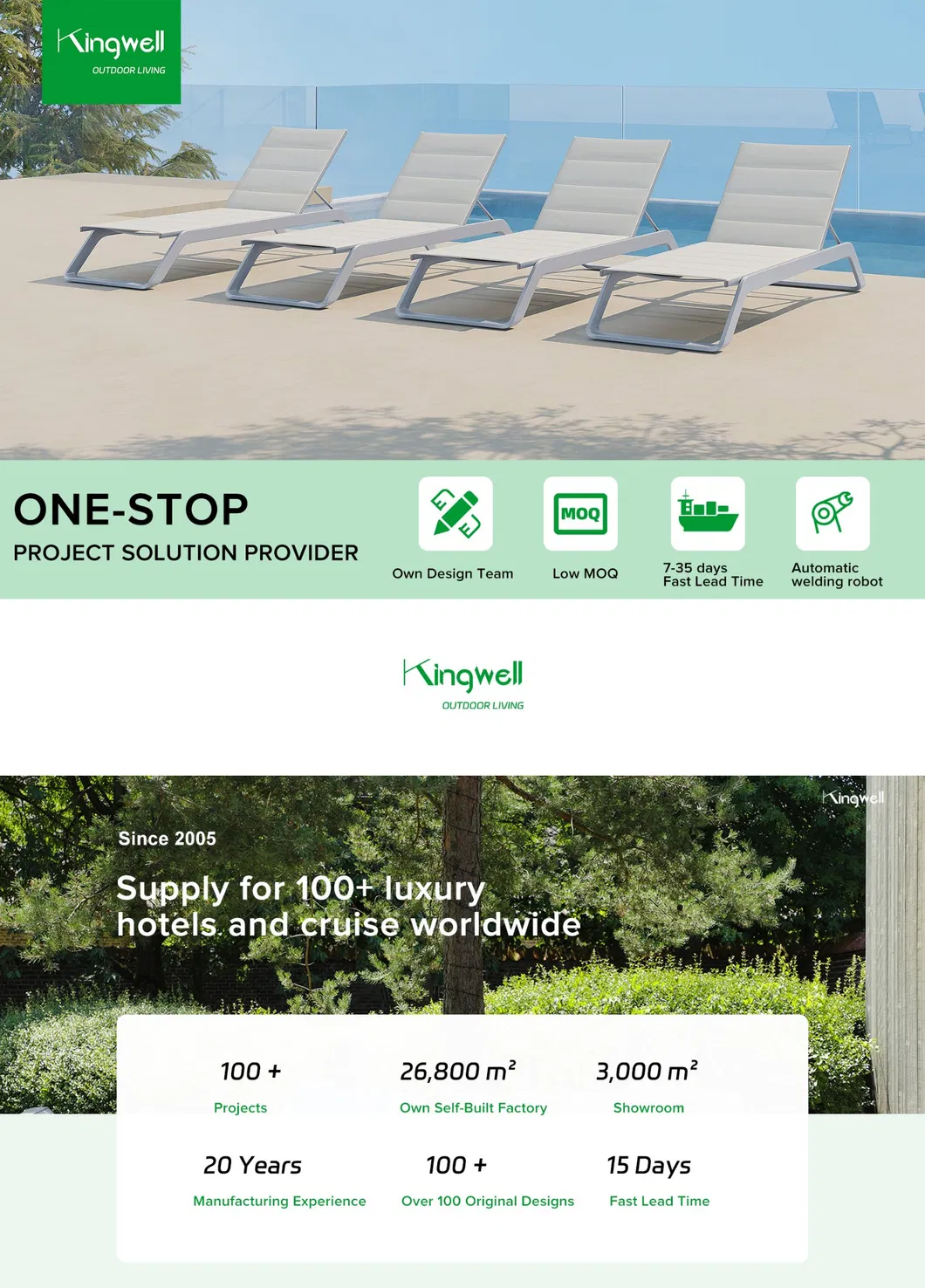 Outdoor Lounge Chaise