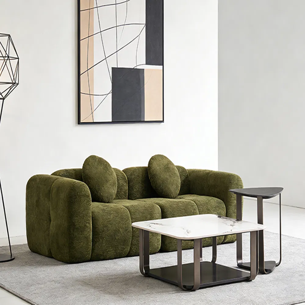 Luxury Modular Green Sofa