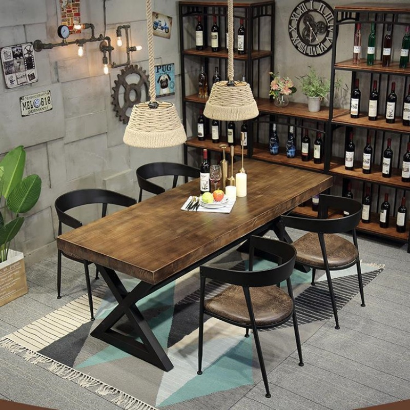 Park Dining Furniture Steel X Legs Benches Chair with Table Heavy Duty Beer Table