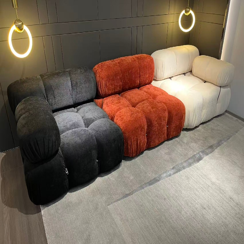 Modular Interlocking Design Customized Cost-Efficient Stylish Living Room Sofa