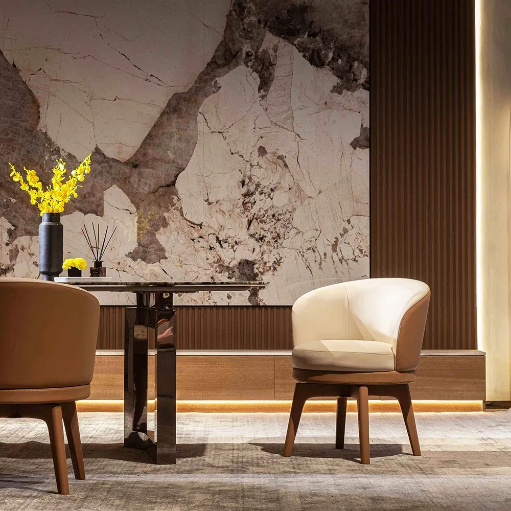 French Wood High Back Accent Velvet Lounge Wing Back Chesterfield Leather Living Room Seating Chairs Set Sofa Single Armchair