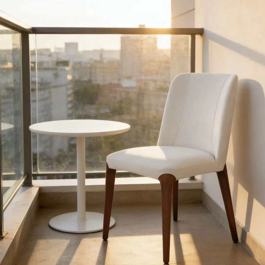 Accent Ergonomic Solid Wood Leg Upholstered Home Furniture High End Dining Chairs