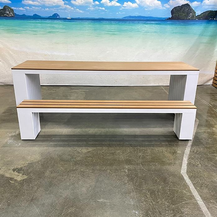 Long Beer Picnic Dining Outdoor Bench