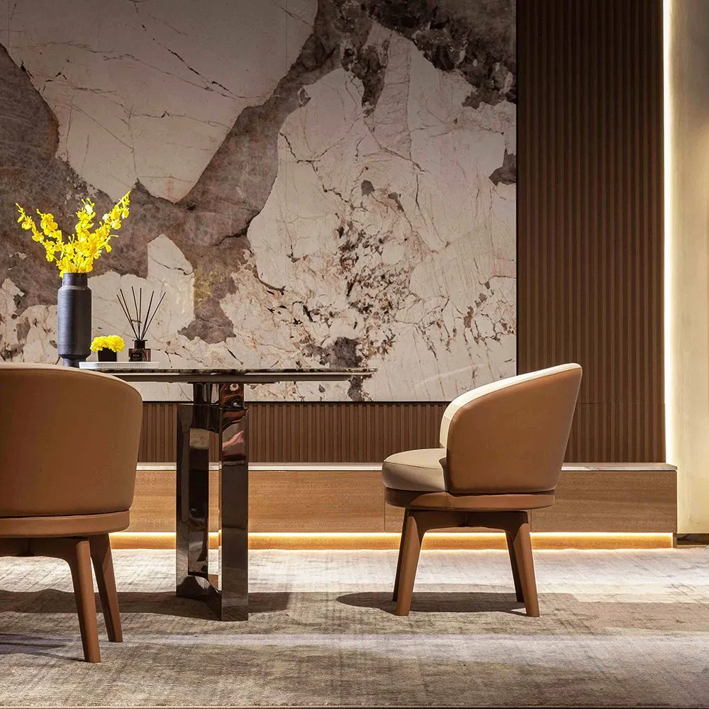 French Wood High Back Accent Velvet Lounge Wing Back Chesterfield Leather Living Room Seating Chairs Set Sofa Single Armchair