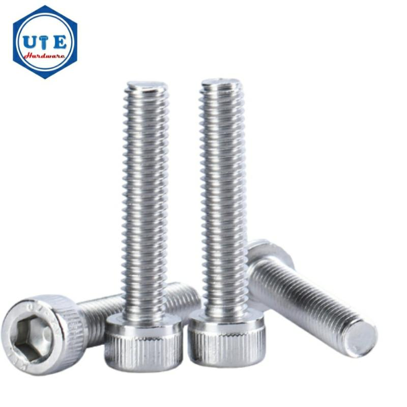 Stainless Steel Bolts/Hexagon Head Bolt and Nuts/Carriage Bolt/U Bolt/ Hex Flange Bolt/Anchor Bolt /Eye Bolt/Stud Bolts DIN933/DIN931/DIN603 DIN6921
