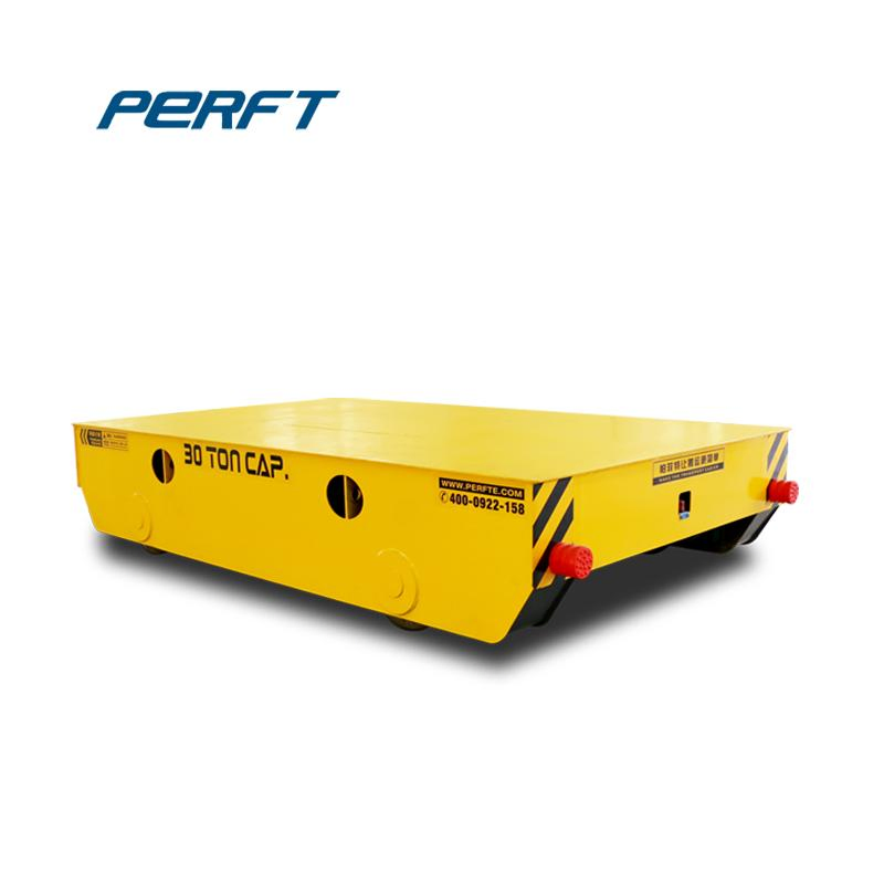 Manufacturer of 25-Ton Heavy-Duty Electric Platform Transport Trolleys