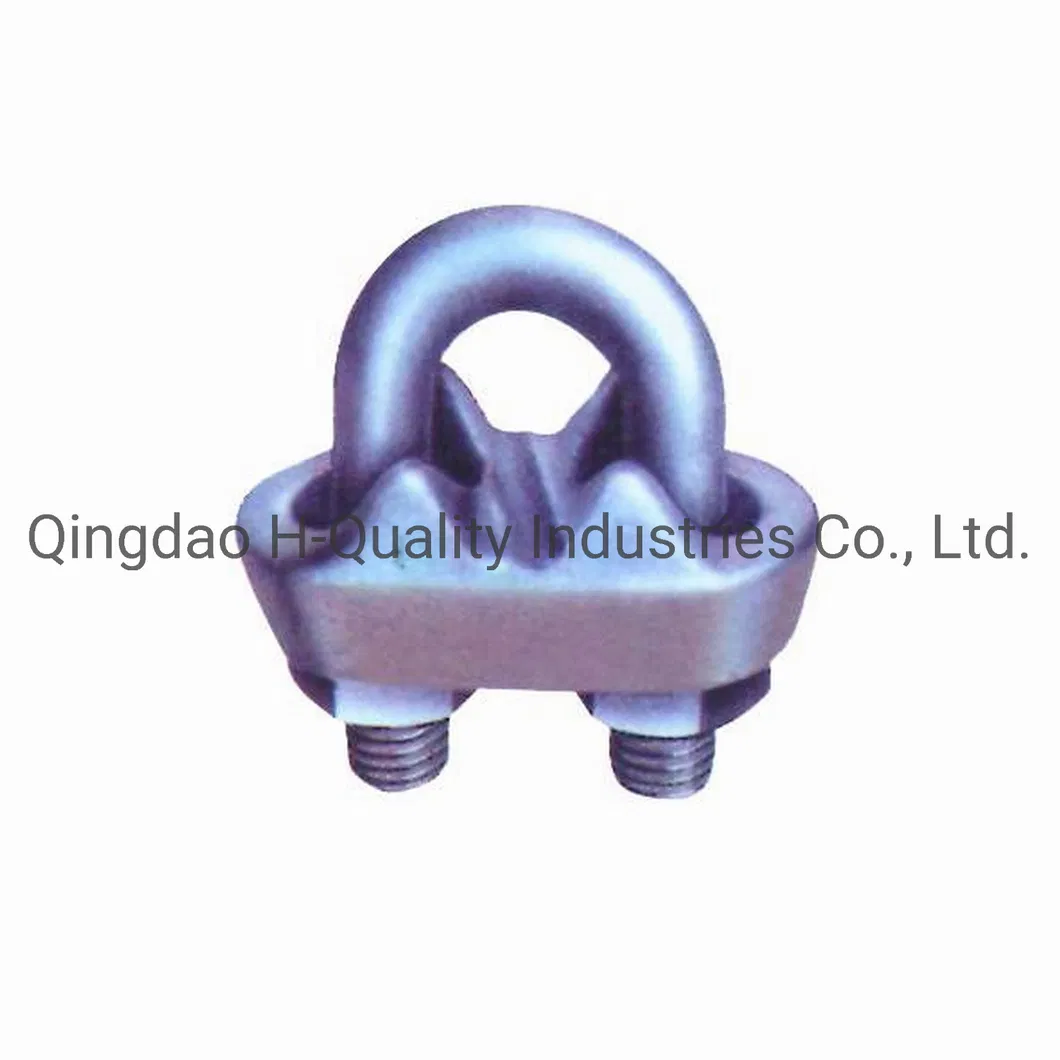 Hot DIP Galv. Australian Type Drop Forged Wire Rope Clip Clamps