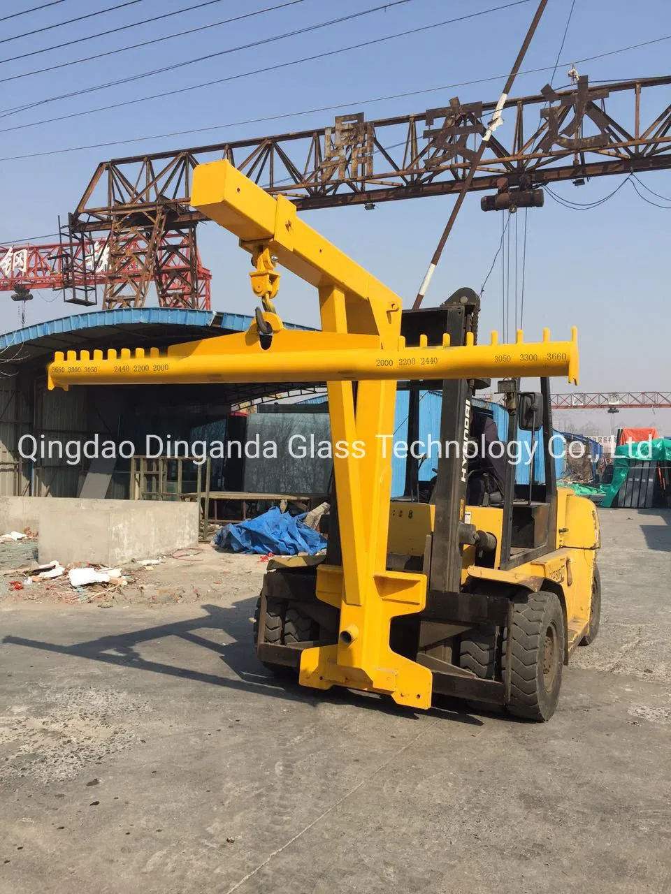 Jumbo Glass Lifting Beam Glass Hanging Beam Bar Glass Loading Beam