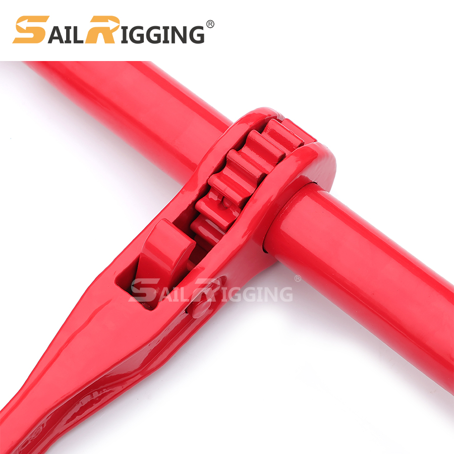 G70 Standard Us Type Drop Forged Chain Ratchet Binder 5/16-3/8 5400lbs Ratchet Load Binder