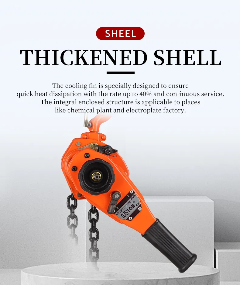 Lever Hoist Detail 2