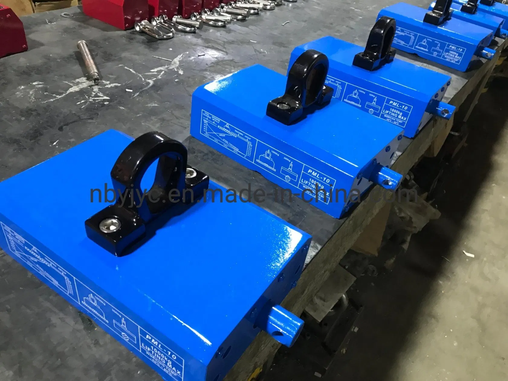 China Supplier 600kg Double Circuit Permanent Magnetic Lifter for Transporting Thin Plate
