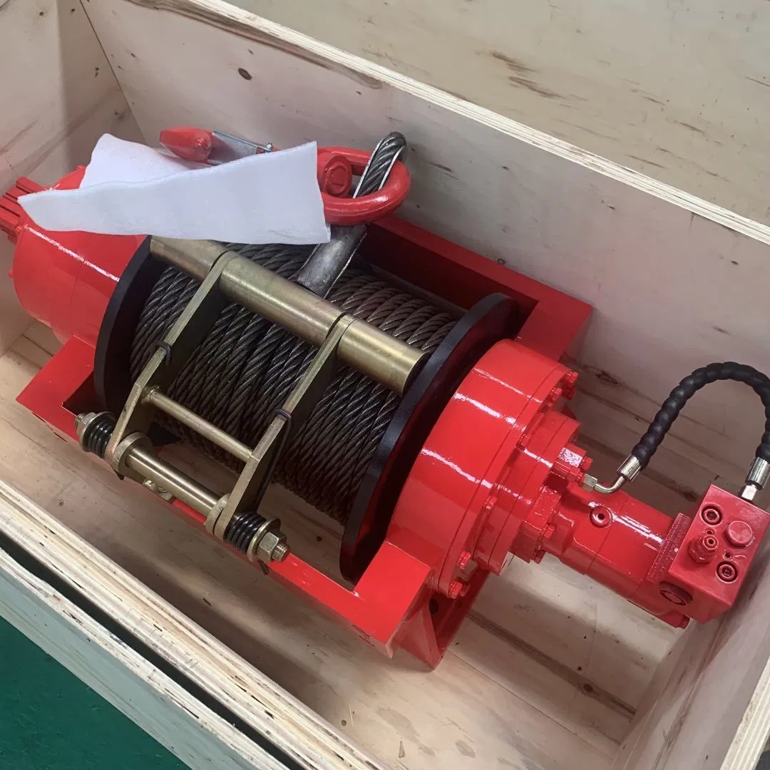 Wholesale 8ton/10t/15ton/20tons/25tons Air Release Hydraulic Winch 5ton Cable Pulling Hydraulic Winch
