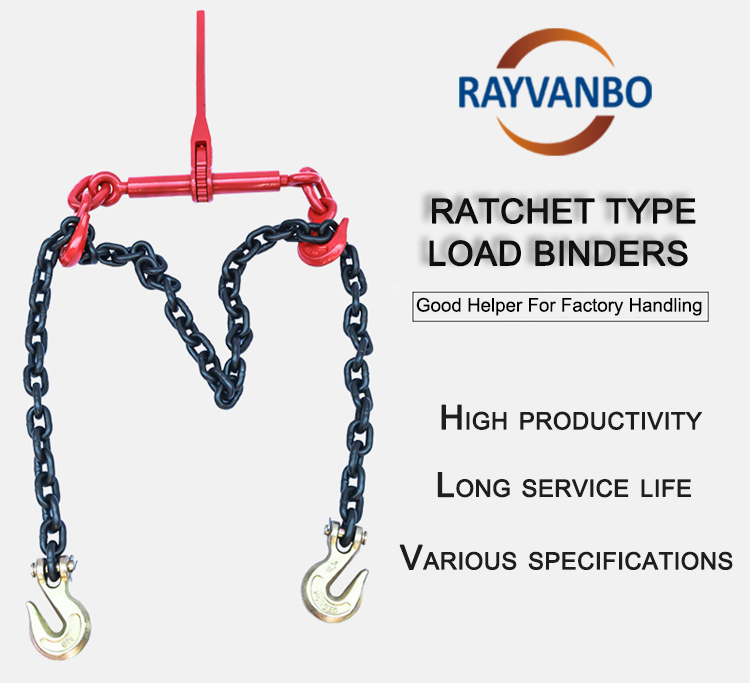 Good Price Ratchet Type Load Binders Alloy Steel Heavy Duty for Lifting