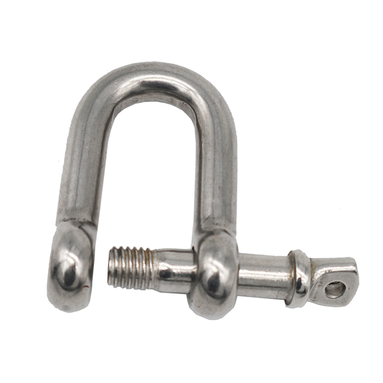 European Type 8mm Stainless Steel D/Dee/Anchor/Chain/Lifting/Bolt Type Anchor Shackle with Screw Pin