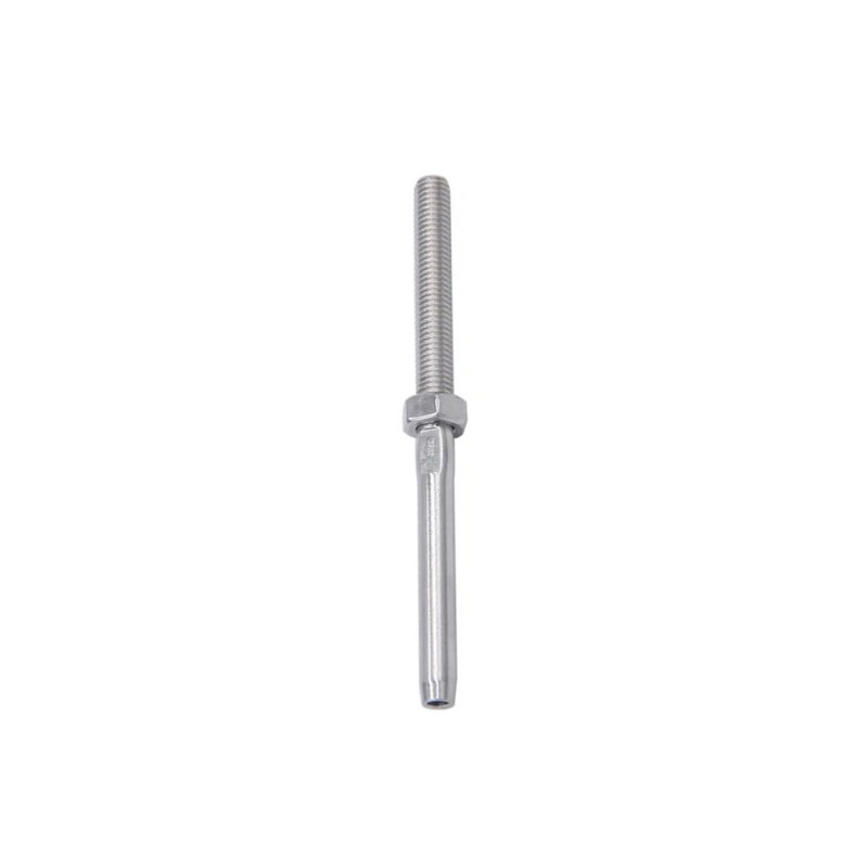 Eye Bolt Detachable Wire Rope Swage Stud with Nut for Yacht