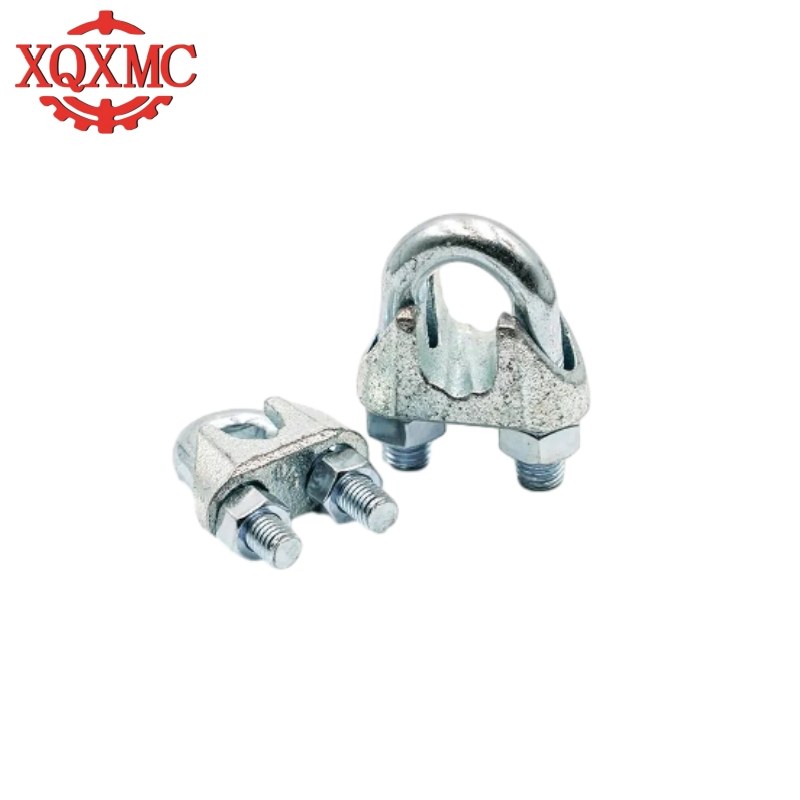 American Forged Steel U-Shaped Cable Clamp Galvanized Forged Steel Wire Rope Clips
