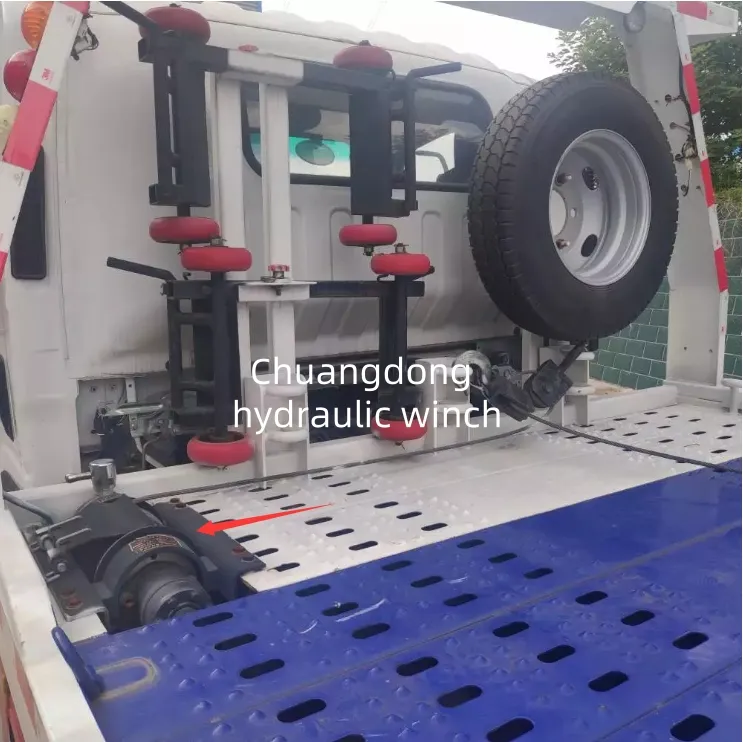 Flatbed Hydraulic Winch