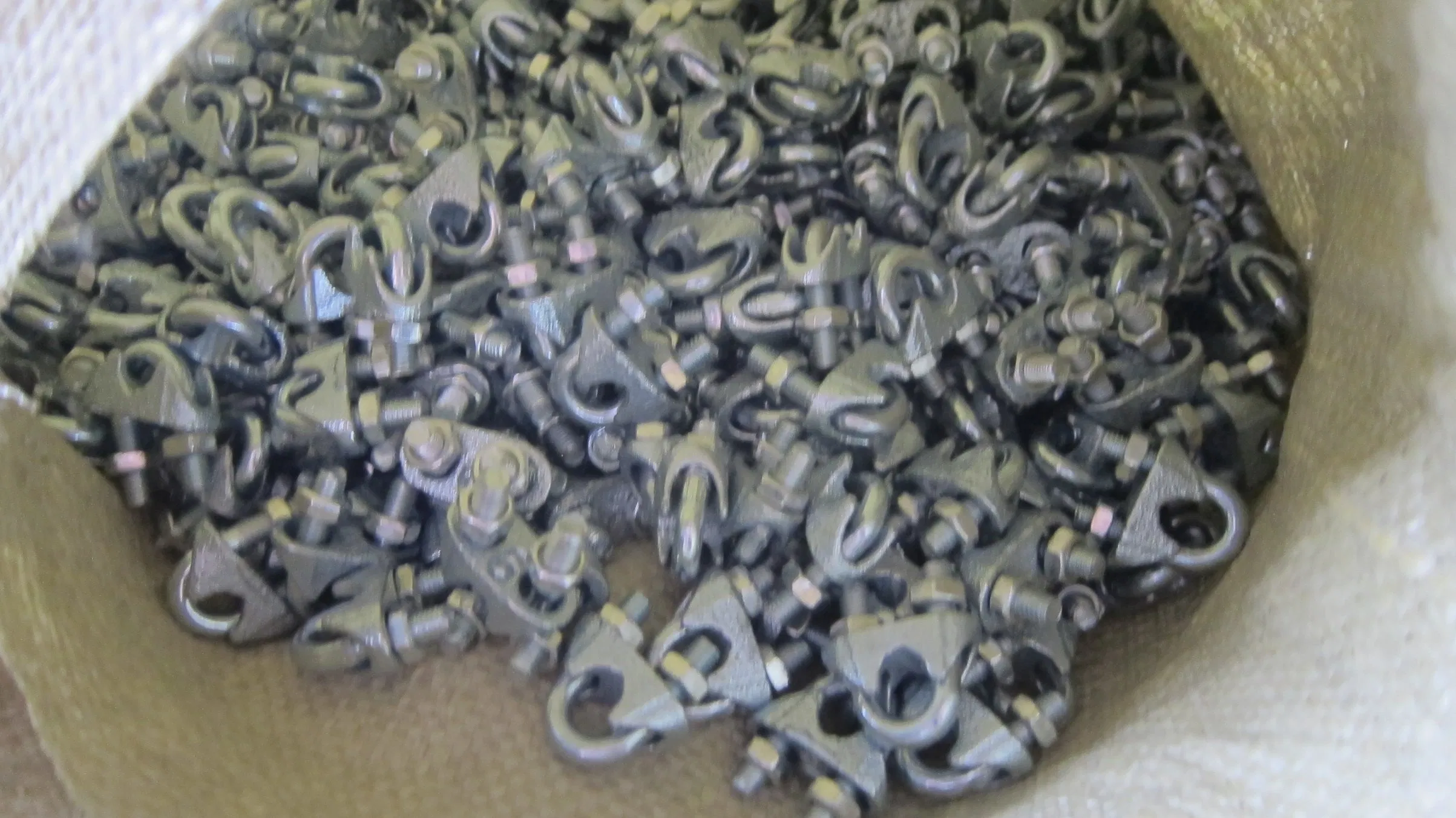 Hot DIP Galv. Australian Type Drop Forged Wire Rope Clip Clamps