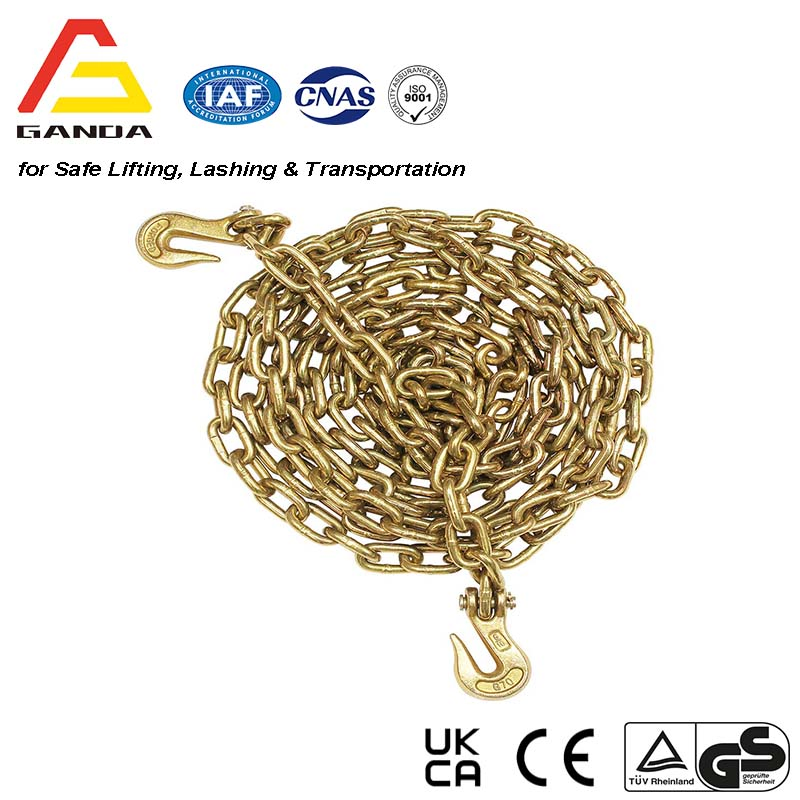 En 12195-3 Lashing Chain Ratchet Load Binder