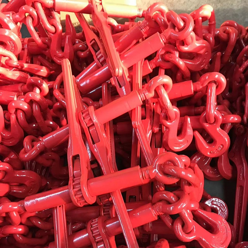 Red G80 Heavy Duty Lever Type Load Binder