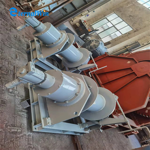 50kN Offshore Pneumatic Air Tugger Winch Explosion-Proof Ship Hatch Cover Air Winch