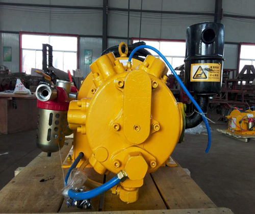 Pneumatic Motor as Driving Force 1000kg 1ton Mining Winch Customization Pneumatic Air Winch with Disk Brake