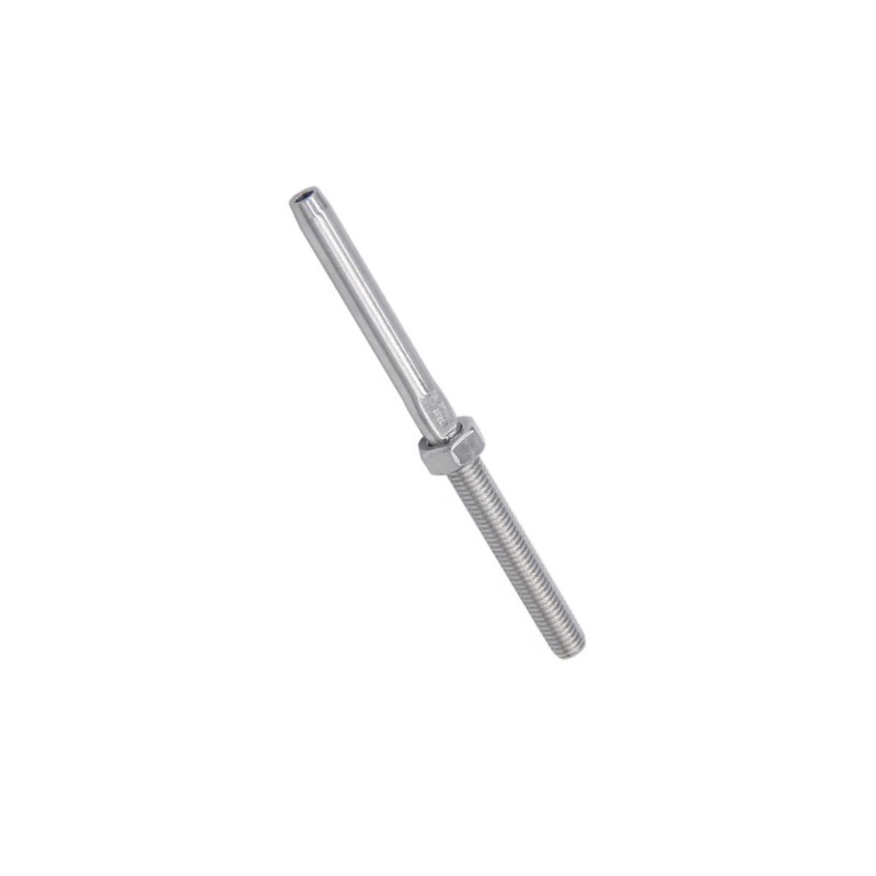 Eye Bolt Detachable Wire Rope Swage Stud with Nut for Yacht