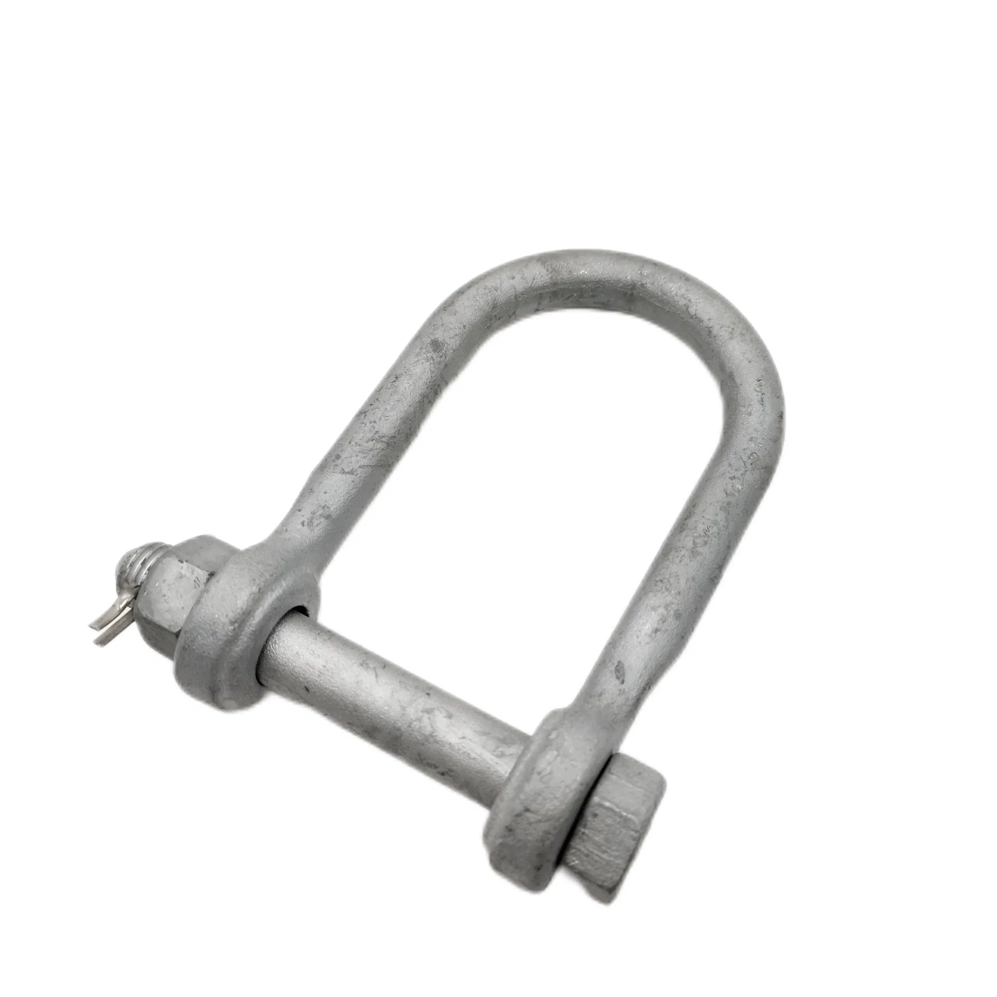 High Strength Carbon Steel Rigging Hardware U Type Shackle for Pole